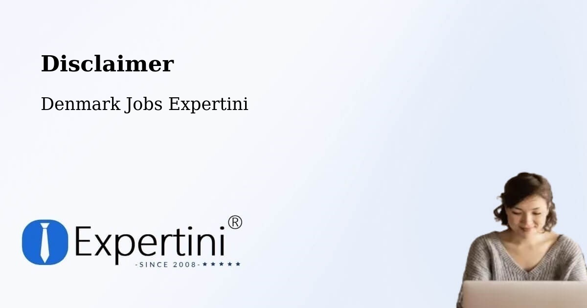 Disclaimer – Ikast - Denmark Jobs Expertini