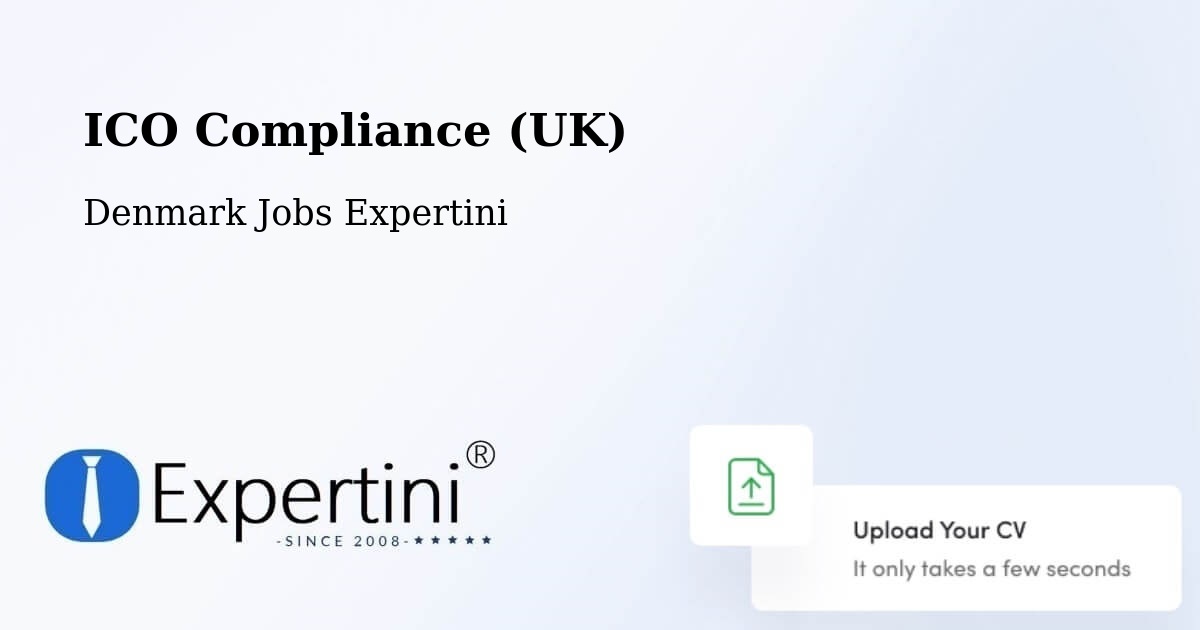 UK Data Protection & ICO Compliance – Ikast - Denmark Jobs Expertini