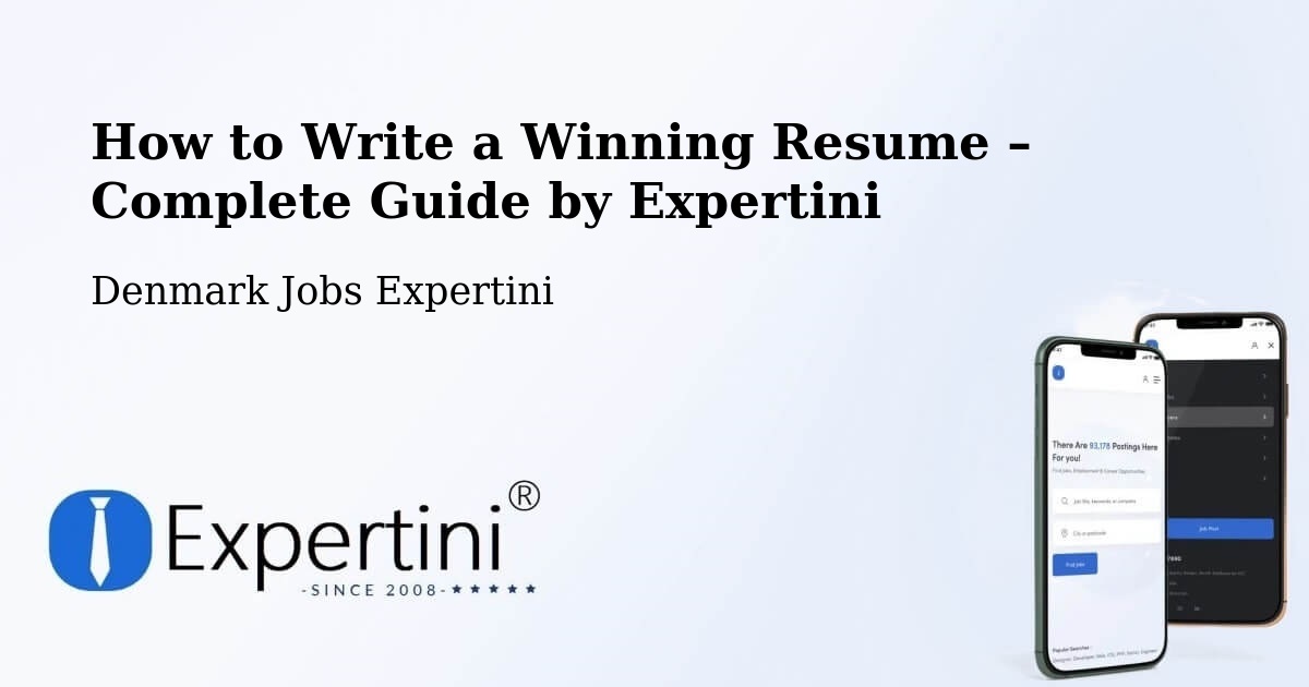 Resume Writing Guide for Job Seekers – Ikast - Ikast, Denmark Jobs Expertini